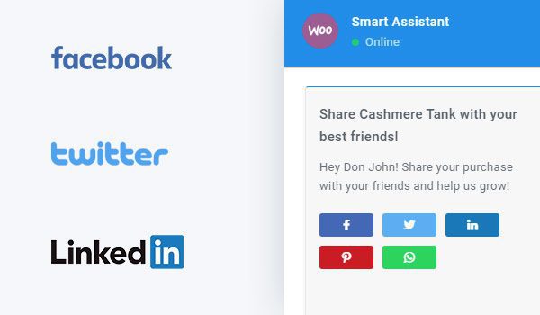 Ecommerce Social Share